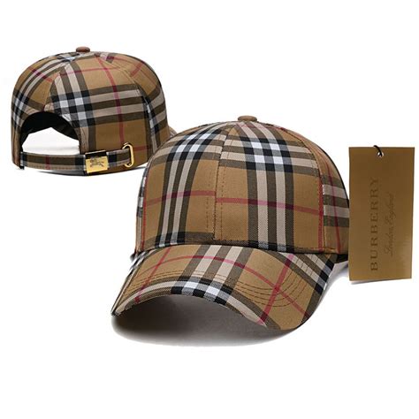 gorras burberry|burberry check baseball cap.